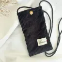 Pochette Téléphone Simone Noire
