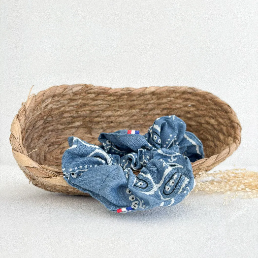 Chouchou Bandanana Bleu