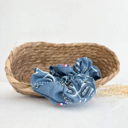Chouchou Bandanana Bleu