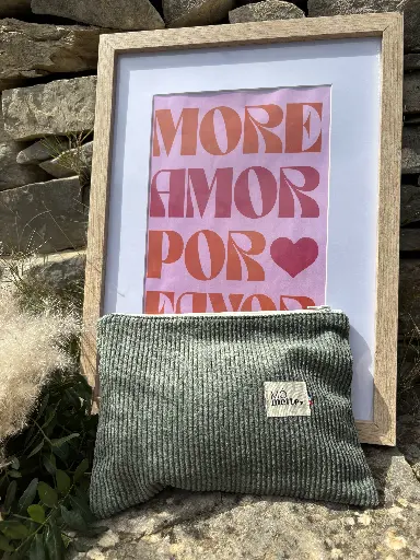 Pochette Simone Verte